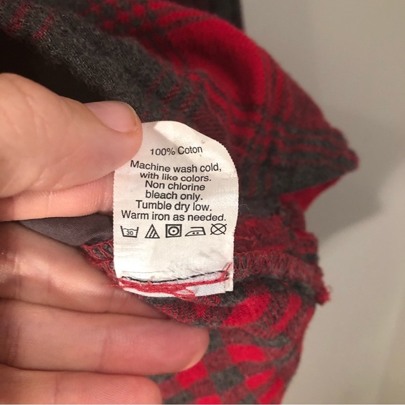 Madewell Plaid Flannel Long Sleeve Button Down Shirt  Small - Picture 5 of 7